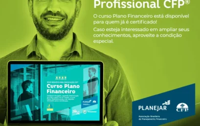 O curso Plano Financeiro agora está disponível para quem já é certificado!
